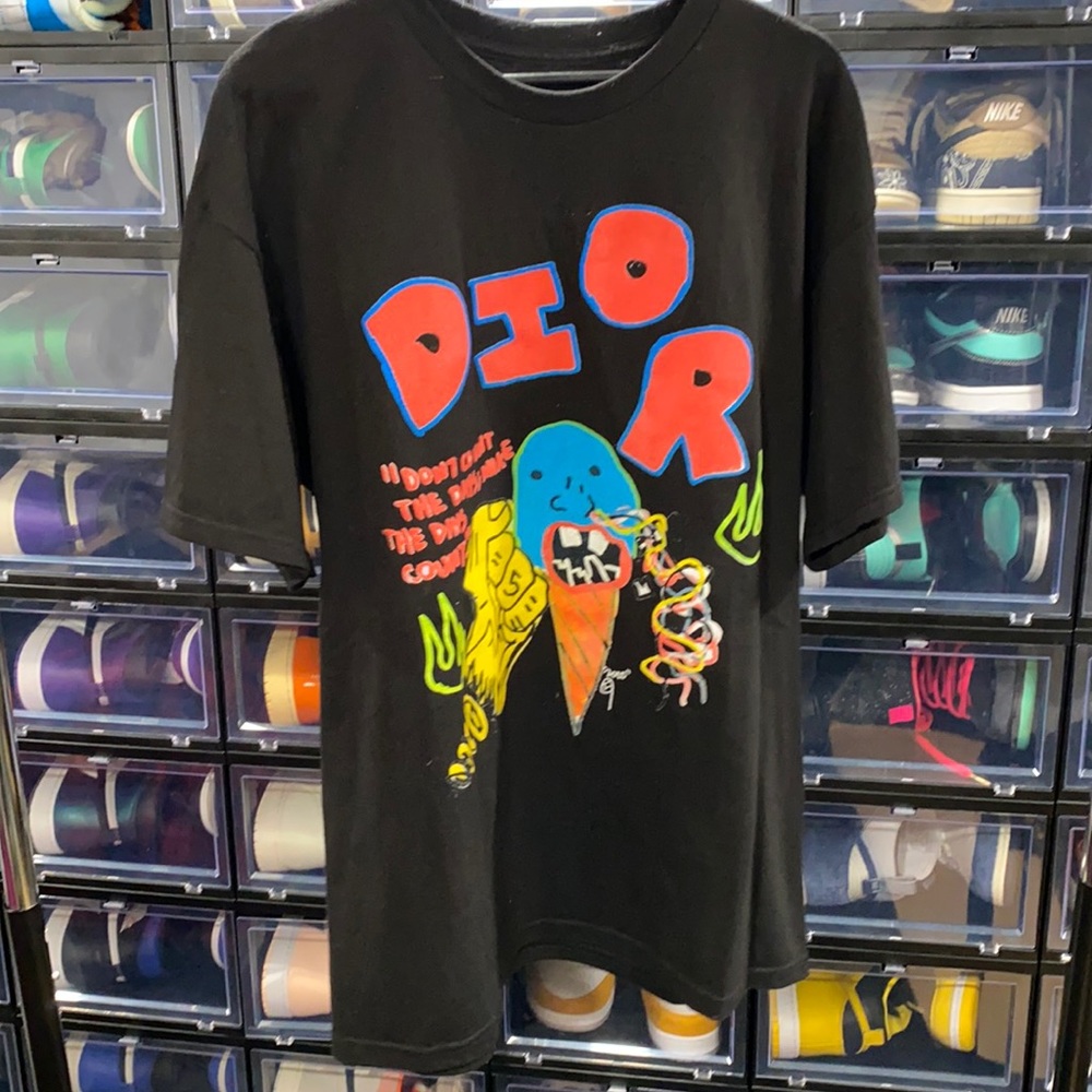 RARE LIMITED EDITION IG INSTAGRAM ARTIST 5AMROSA DIOR T-SHIRT 5AMWorld XL